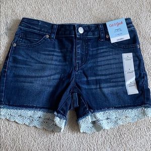 Girl Kids Denim Shorts